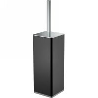 Ершик для унитаза Boheme 10949-B-CR Черный Хром — фото 1, Ершики для унитаза