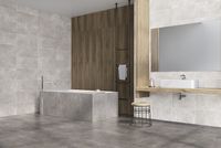 Керамогранит GlobalTile Coral Rock GT Светло-серый GT182VG 30х60 см — фото 2, Керамогранит