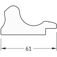 Зеркало Evoform Definite 74х74 BY 1028 в багетной раме - Золотой акведук 61 мм — фото 5, Мебель для ванной
