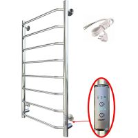 Электрический полотенцесушитель Тругор ПЭК 6 СП 100x50 Хром — фото 1, Электрические полотенцесушители