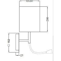 Товар: Настенный светильник Maytoni Modern Bergamo MOD617WL-01CH Хром - фото 5 Настенный светильник Maytoni Modern Bergamo MOD617WL-01CH Хром — фото 5, Светильники