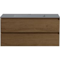 Товар: Тумба под раковину Vincea Luka 100 VMC-2L100TO подвесная T.Oak - фото 3 Тумба под раковину Vincea Luka 100 VMC-2L100TO подвесная T.Oak — фото 3, Тумбы под раковину