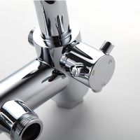 Душевая система Frap F2416 Хром — фото 4, Душевые стойки