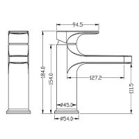 Товар: Смеситель для раковины Boheme Spectre 451-G Золото - фото 4 Смеситель для раковины Boheme Spectre 451-G Золото — фото 4, Смесители