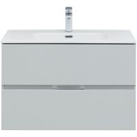 Товар: Тумба под раковину Aquanet Алвита New 80 277516 подвесная Серая матовая - фото 7 Тумба под раковину Aquanet Алвита New 80 277516 подвесная Серая матовая — фото 7, Тумбы под раковину