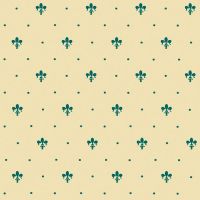 Керамическая плитка Petracers Grand Elegance Giglio Verde Su Crema GE GL09-02 настенная 20x20 см — фото 1, Керамическая плитка