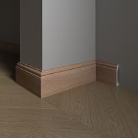 Плинтус Decor-Dizayn 701-90SH 2400x16x100 мм — фото 2, Плинтуса напольные