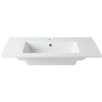 Раковина Allen Brau Fantasy 92 4.11013.20 Белая — фото 4, Раковины встраиваемые сверху