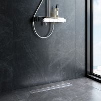 Товар: Душевой лоток AM.PM MasterFlow 60 W01SC-P11-060-01SB с решеткой Хром матовый Cut Gradient - фото 9 Душевой лоток AM.PM MasterFlow 60 W01SC-P11-060-01SB с решеткой Хром матовый Cut Gradient — фото 9, Душевые лотки