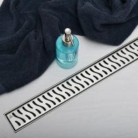 Душевой лоток Veconi Harmony N 750 V750HN с решеткой Хром глянцевый — фото 2, Душевые лотки