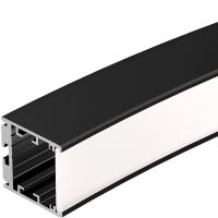 Профиль алюминиевый Arlight Arc 026596 накладной для радиусных светильников Черный — фото 1, Профили для светодиодных лент