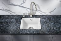 Товар: Кухонная мойка Milacio Leon 45 Cuarzo MC.77092 Белая - фото 2 Кухонная мойка Milacio Leon 45 Cuarzo MC.77092 Белая — фото 2, Кухонные мойки