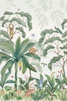 Товар: Фреска Ortograf Oasis 32755 Фактура флок FLK Флизелин (1,8*2,7) Белый/Зеленый, Деревья/Животные/Птицы - фото 2 Фреска Ortograf Oasis 32755 Фактура флок FLK Флизелин (1,8*2,7) Белый/Зеленый, Деревья/Животные/Птицы — фото 2, Фрески