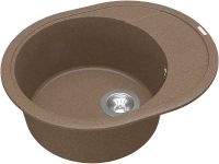 Кухонная мойка Florentina Родос-580 20.240.B0580.303 Мокко — фото 2, Кухонные мойки