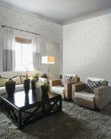 Обои Solo Anemone 168546-23 Винил на флизелине (1,06*10,05) Бежевый/Серый, Геометрия — фото 3, Обои для стен