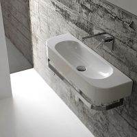 Раковина Globo Forty3 70 SCT70.BI*0 Белая — фото 3, Раковины