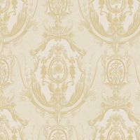Обои Bernardo Bartalucci Giulia 84122-4 Винил на флизелине (1,06*10,05) Бежевый, Дамаск — фото 1, Обои для стен