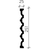 Товар: Декоративная панель Европласт 6.59.802 2000x251x25 мм - фото 7 Декоративная панель Европласт 6.59.802 2000x251x25 мм — фото 7, Панели