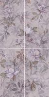 Керамическое панно Kerama Marazzi Магнолия 3 матовый ( из 4 плиток) VT\C413\4x\11037R 60х120 см — фото 1, Керамическая плитка