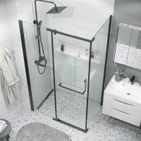 Товар: Душевой уголок Grossman Pragma 120х90 120.K33.03.1290.21.00 профиль Черный матовый стекло прозрачное - фото 5 Душевой уголок Grossman Pragma 120х90 120.K33.03.1290.21.00 профиль Черный матовый стекло прозрачное — фото 5, Душевые уголки