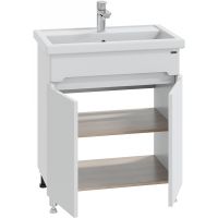 Тумба под раковину СанТа Лондон 70 224016 Белая — фото 2, Тумбы под раковину