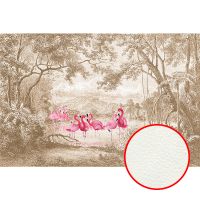 Товар: Фреска Ortograf Paradise 32237 Фактура флок FLK Флизелин (3,6*2,4) Бежевый/Розовый, Деревья/Птицы - фото 1 Фреска Ortograf Paradise 32237 Фактура флок FLK Флизелин (3,6*2,4) Бежевый/Розовый, Деревья/Птицы — фото 1, Фрески