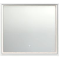 Зеркало Cersanit Louna 80 SP-LU-LOU80-Os с подсветкой Белое с сенсорным выключателем — фото 2, Мебель для ванной