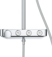 Товар: Душевая система Grohe SmartControl 26507000 с термостатом Хром - фото 2 Душевая система Grohe SmartControl 26507000 с термостатом Хром — фото 2, Душевое оборудование. Душевая программа