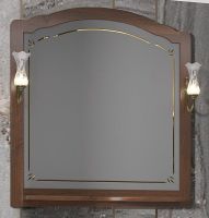 Товар: Зеркало Opadiris Лоренцо 100 00-00007042 Светлый орех с выключателем - фото 2 Зеркало Opadiris Лоренцо 100 00-00007042 Светлый орех с выключателем — фото 2, Мебель для ванной