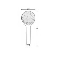 Товар: Ручной душ Excellent Ursa ARAC.SH.S3125 Хром - фото 4 Ручной душ Excellent Ursa ARAC.SH.S3125 Хром — фото 4, Душевое оборудование. Душевая программа