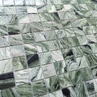 Мозаика Caramelle mosaic Pietrine 7 мм Onice Verde oliva POL 30,5x30,5 см — фото 2, Мозаика
