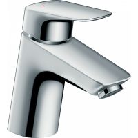 Смеситель для раковины Hansgrohe Logis 71070000 Хром — фото 1, Смесители для раковины