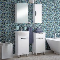 Товар: Подвесной шкаф Corozo Монро 30 SD-00000679 Белый - фото 3 Подвесной шкаф Corozo Монро 30 SD-00000679 Белый — фото 3, Мебель для ванной