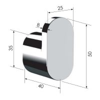 Крючок Remer Lounge LN50DO Золото — фото 2, Крючки для полотенец