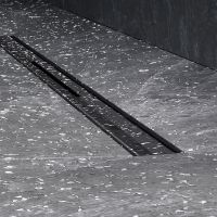 Душевой лоток AM.PM MasterFlow 60 W01SC-S11-060-05BM с Черной матовой решеткой Slim line — фото 7, Душевые лотки