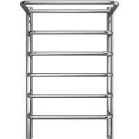 Электрический полотенцесушитель Terminus Полка П6 400х650 4670078531421 с полкой Хром — фото 2, Электрические полотенцесушители