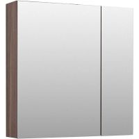 Зеркальный шкаф Aquanet Нью-Йорк 85 L 203954 Орех — фото 1, Мебель для ванной