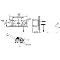 Товар: Смеситель для раковины Vincea Desire VBFW-1D1BG Брашированное золото - фото 4 Смеситель для раковины Vincea Desire VBFW-1D1BG Брашированное золото — фото 4, Смесители