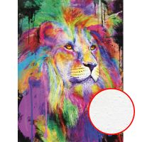 Фреска Ortograf Животные 17017 Фактура бархат FX Флизелин (2*2,7) Разноцветный, Животные/Абстракция — фото 1, Фрески