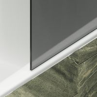 Товар: Шторка на ванну Maybah Glass MGV-85-6ш 500x1400 в широком профиле Черный стекло графитовое матовое - фото 6 Шторка на ванну Maybah Glass MGV-85-6ш 500x1400 в широком профиле Черный стекло графитовое матовое — фото 6, Неподвижные шторки для ванной