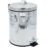 Ведро для мусора Ridder Pumba 2149600 Серебристое — фото 1, Мусорные ведра