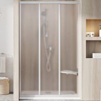 Душевая дверь Ravak Supernova ASDP3-80 00V40U02ZG профиль Сатин стекло Grape — фото 1, Раздвижные душевые двери