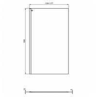 Товар: Душевая перегородка Ideal Standard Connect 2 120 K9379V3 профиль Черный стекло прозрачное - фото 5 Душевая перегородка Ideal Standard Connect 2 120 K9379V3 профиль Черный стекло прозрачное — фото 5, Душевые перегородки