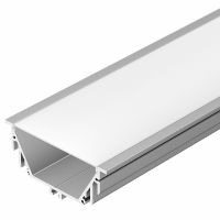 Профиль алюминиевый Arlight 016472 встраиваемый Серебристый — фото 1, Профили для светодиодных лент