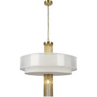 Подвесной светильник Maytoni Modern Impressive MOD151PL-05G Белый Золото — фото 1, Подвесные светильники