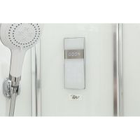 Товар: Душевая кабина Black&White Galaxy 550712l с гидромассажем профиль Серебристый хром задняя стенка Белая - фото 4 Душевая кабина Black&White Galaxy 550712l с гидромассажем профиль Серебристый хром задняя стенка Белая — фото 4, Душевые кабины