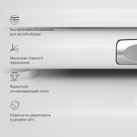 Унитаз AM.PM Inspire V2.0 C50A1700SC подвесной с сиденьем Микролифт — фото 7, Подвесные унитазы