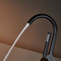 Смеситель для ванны Black&White Universe UK8320B 8320BUK Черный матовый — фото 3, Смесители