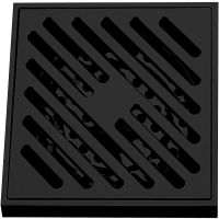 Товар: Душевой трап Gappo G81050-6 с решеткой Черный матовый - фото 2 Душевой трап Gappo G81050-6 с решеткой Черный матовый — фото 2, Трапы для душа