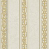 Обои Bernardo Bartalucci Gabriella 84133-3 Винил на флизелине (1,06*10,05) Бежевый, Полоса — фото 1, Обои для стен